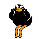 @emodji_all 👈 Ещё тут "Чёрная утка" telegram emojis 🕺