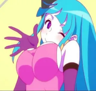👋 Animé, Dessin animé, Fille, Personnage, Femme telegram sticker