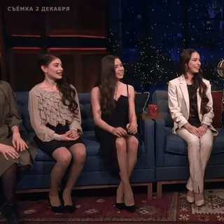 💃 СЪЁМКА 2 ДЕКАБРЯ russe, émission TV, interview, femmes, talk-show, décembre whatsapp sticker