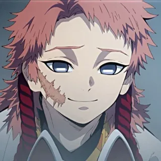 🙂 Sabito Demon Slayer Anime, Demon Slayer, Sabito, Charakter, Narbe, Manga whatsapp sticker