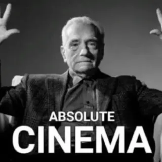 😜 Martin Scorsese ABSOLUTE CINEMA whatsapp sticker