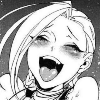 😜 Jinx Arcane Anime, Manga, Espressione, Lingua, Emozionato telegram sticker