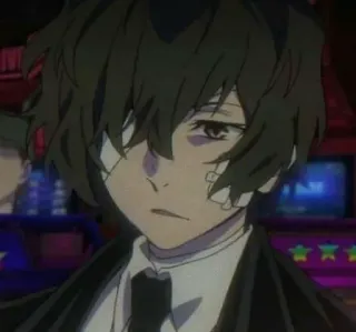 🪙 Dazai Osamu Bungou Stray Dogs Anime, Dazai, Bungou Stray Dogs, Manga, Nhân vật, Băng gạc telegram sticker