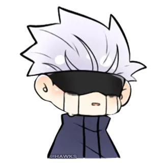 😭 @HAWKS Anime, Sticker, Charakter, Illustration, Manga, Kunst telegram sticker