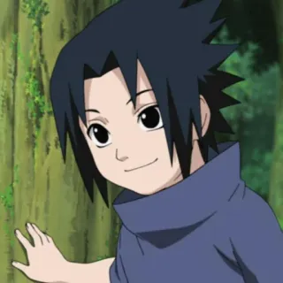 ⛩ Sasuke Naruto anime, sasuke, naruto, cartoon telegram sticker
