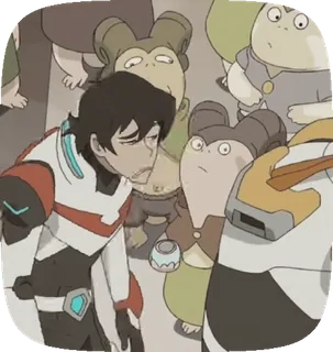 😆 Keith Kogane Voltron: Legendary Defender 动漫, 卡通, 科幻, 团队, 太空, 角色, 外星人, 战神金刚 telegram sticker