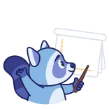 Енот / @PaidSubBot telegram stickers