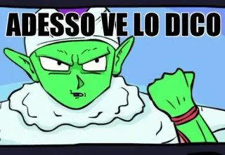 😏 ADESSO VE LO DICO Meme, Italiano, Arrabbiato, Cartone animato telegram sticker