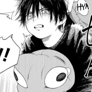 🌚 HYA Anime, Manga, Cartone animato, Carino, Spaventato whatsapp sticker