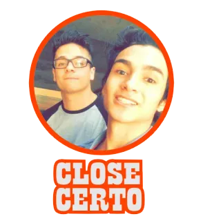 👍 CLOSE CERTO orang, persahabatan, akrab telegram sticker