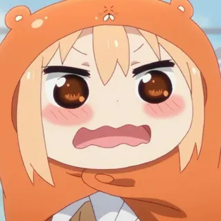 ✨ Anime, Dibujos animados, Enfadado, Lindo, Chica, Personaje telegram sticker
