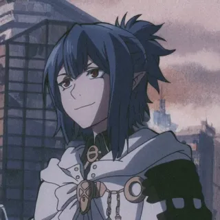 🤍 Anime, Personaggio, Elfo, Fantasy, Manga, Cartone animato telegram sticker