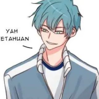 ❤️‍🔥 YAH
KETAHUAN อนิเมะ, เด็กผู้ชาย, ยิ้มเยาะ telegram sticker