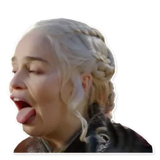 🤢 Daenerys Targaryen Game of Thrones fantasy, dragon, mother, game of thrones telegram sticker