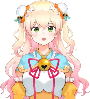 🥟 Nene Amano อนิเมะ, VTuber, น่ารัก, คาวาอิ, ผู้หญิง telegram sticker