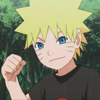 🎌 Naruto Uzumaki Naruto anime, cartoon, manga, ninja, kid, smiling, character telegram sticker