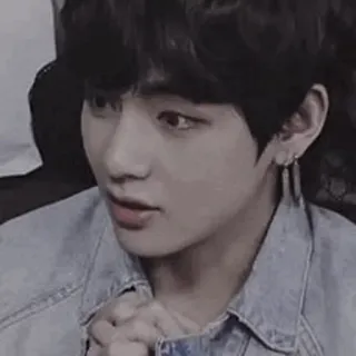 😶 V Person, Mann, Promi, K-Pop, V, BTS telegram sticker