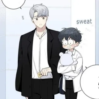 🐚 sweat Мультфильм, Аниме, Персонажи, Милый, Наклейка whatsapp sticker