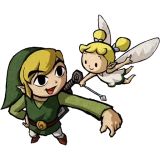 😃 Link The Legend of Zelda Link, Zelda, Navi, Wind Waker, Videogioco telegram sticker