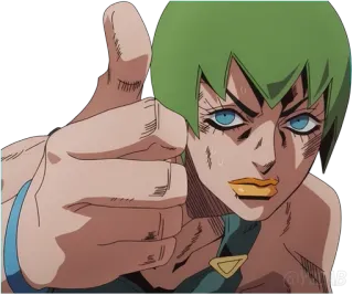 👍 Foo Fighters JoJo's Bizarre Adventure anime, jojo, foo fighters, character telegram sticker