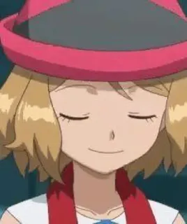⭐️ Serena Pokemon покемон, серена, аниме, персонаж, мультфильм whatsapp sticker
