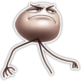 😎 Meme, Meme de internet, Divertido, Expresión, Tonto, Rage Face, Troll Face whatsapp sticker