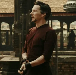 😐 Dr. Strange Dottor Strange, Marvel, Supereroe, Benedict Cumberbatch, Mago Supremo telegram sticker