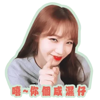 CSL_Kim Chae Won telegram stickers