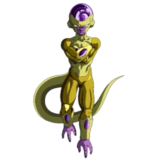 😏 Frieza Dragon Ball Z animé, dragon ball z, freezer, méchant, dessin animé, combattant, personnage telegram sticker