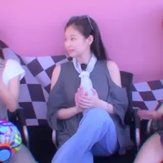 💜 Jennie K-pop, Jennie Kim, Chanteuse, Coréen, Célébrité, Blackpink whatsapp sticker