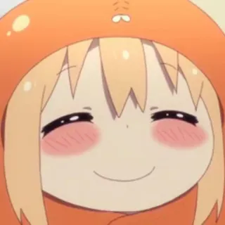 🍣 Umaru Doma Himouto! Umaru-chan anime, cartoon, happy, cute, umaru, doma, himouto! umaru-chan telegram sticker