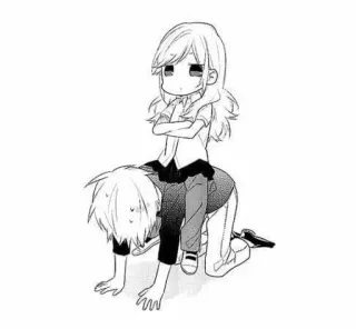 🖤 Manga, Anime, Chibi, Niedlich, Cartoon telegram sticker