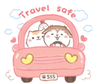 bepo & coco | @cutestickers4you whatsapp stickers