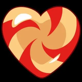 ❤️ heart, candy, valentine, sweet, love, dessert telegram sticker