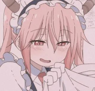 🐉 Tohru Miss Kobayashi's Dragon Maid anime, dragon, maid, kawaii, cute telegram sticker