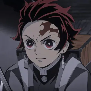 😤 Tanjiro Kamado Demon Slayer anime, demon slayer, tanjiro, character whatsapp sticker