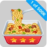 🎁 1 of 500K บะหมี่, อาหาร, พาสต้า, มื้อกลางวัน, มื้อเย็น, ของว่าง telegram sticker