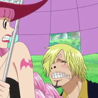 🏴‍☠️ Sanji One Piece аниме, ван пис, санджи, манга, мультфильм, персонаж telegram sticker