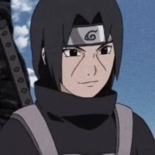 🎼 Itachi Uchiha Naruto итачи учиха, наруто, аниме, манга, клан учиха telegram sticker
