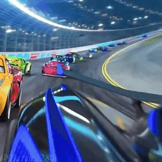😡 cars, racing, sports, speed, track whatsapp sticker