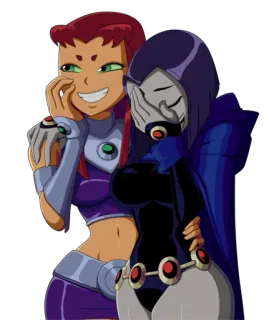 Starfire @lostinparadisee telegram stickers