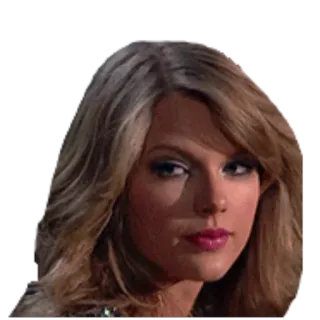 😕 Taylor Swift chanteur, auteur-compositeur, pop star, célébrité, musique telegram sticker