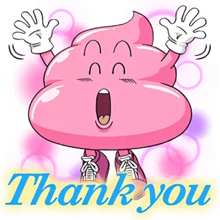 🙌 Thank you Emoji, Cục cức, Dễ thương, Cảm ơn telegram sticker