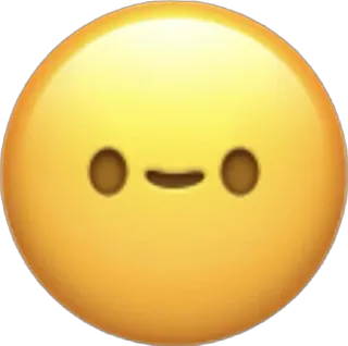 😦 อีโมจิ, สไมลีย์, หน้า, น่ารัก, เรียบง่าย, สีเหลือง telegram sticker
