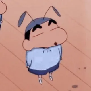 🍠 Shin-chan Crayon Shin-chan Kartun, Anime, Karakter, Crayon Shin-chan telegram sticker