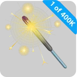 🎁 1 of 400K ดอกไม้ไฟ, การเฉลิมฉลอง, พลุ, แสง, ทอง, ปาร์ตี้, ปีใหม่ telegram sticker
