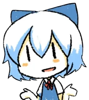 👐 anime, cartoon, character, illustration, cute, art, digital art telegram sticker