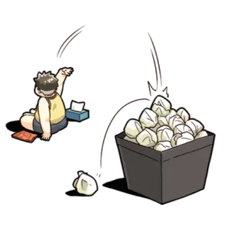 @tikelmu Chubby Boy telegram stickers