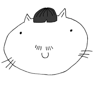 ❄ Katze, Sticker, Cartoon, Tier, Lustig, Süß telegram sticker