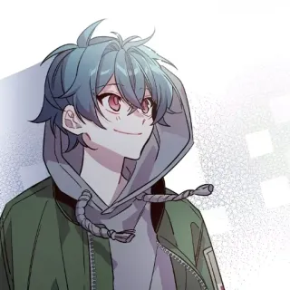 🍭 anime, manga, cartoon, teen, portrait, character whatsapp sticker